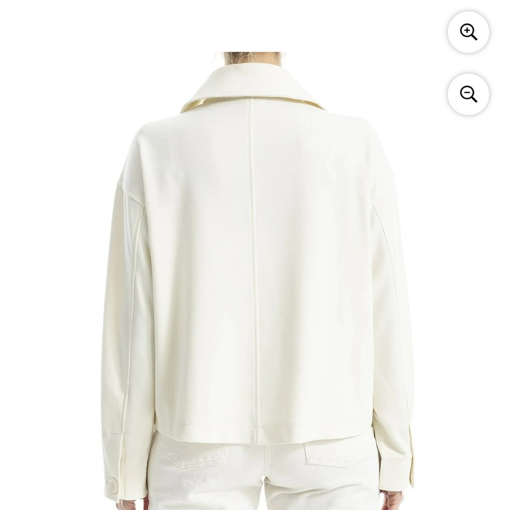 Max Studio Cream Double-Breast Jacket - image 2